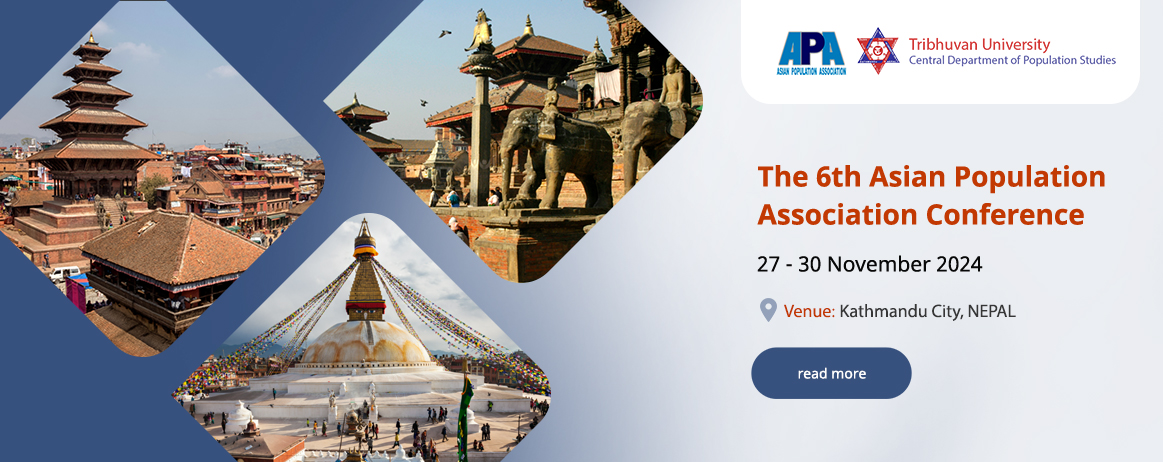 The 6th Asian Population Association Conference 27 - 30 November 2024 Venue: Mumbai City, INDIA