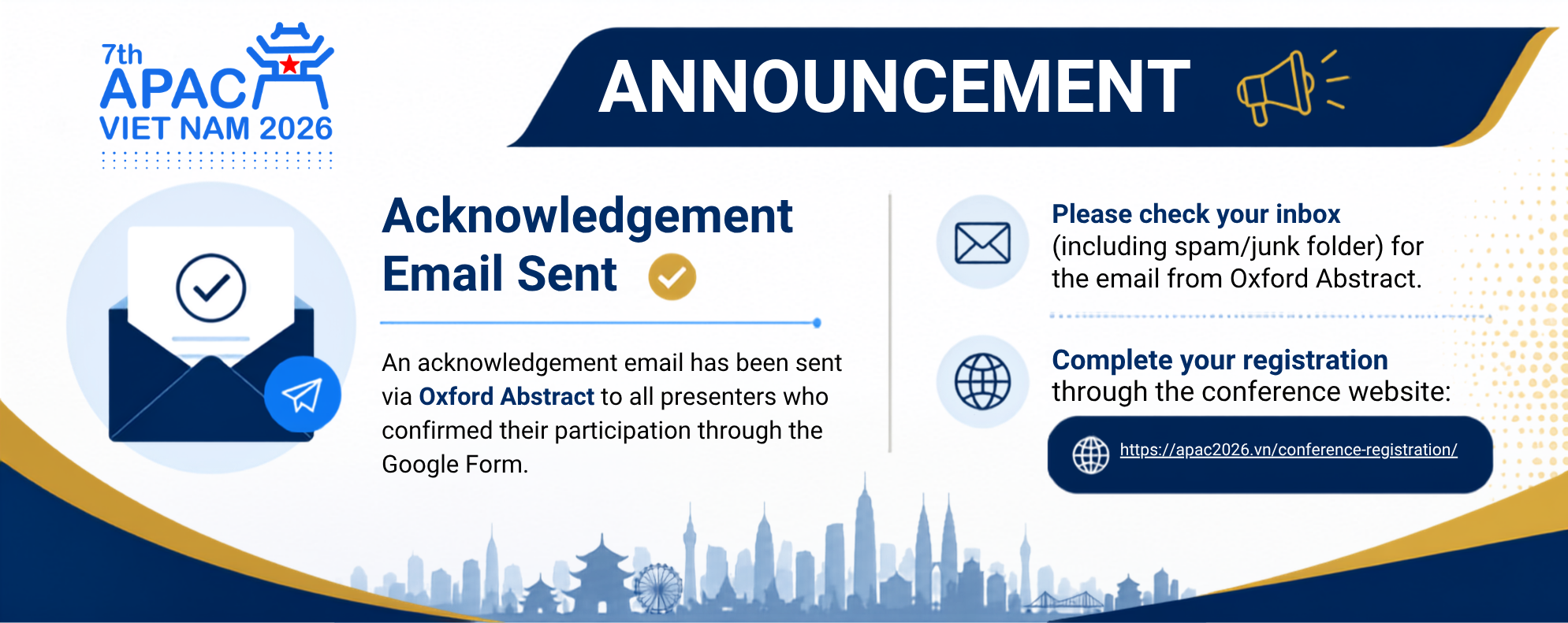 APAC 2026 Announcement