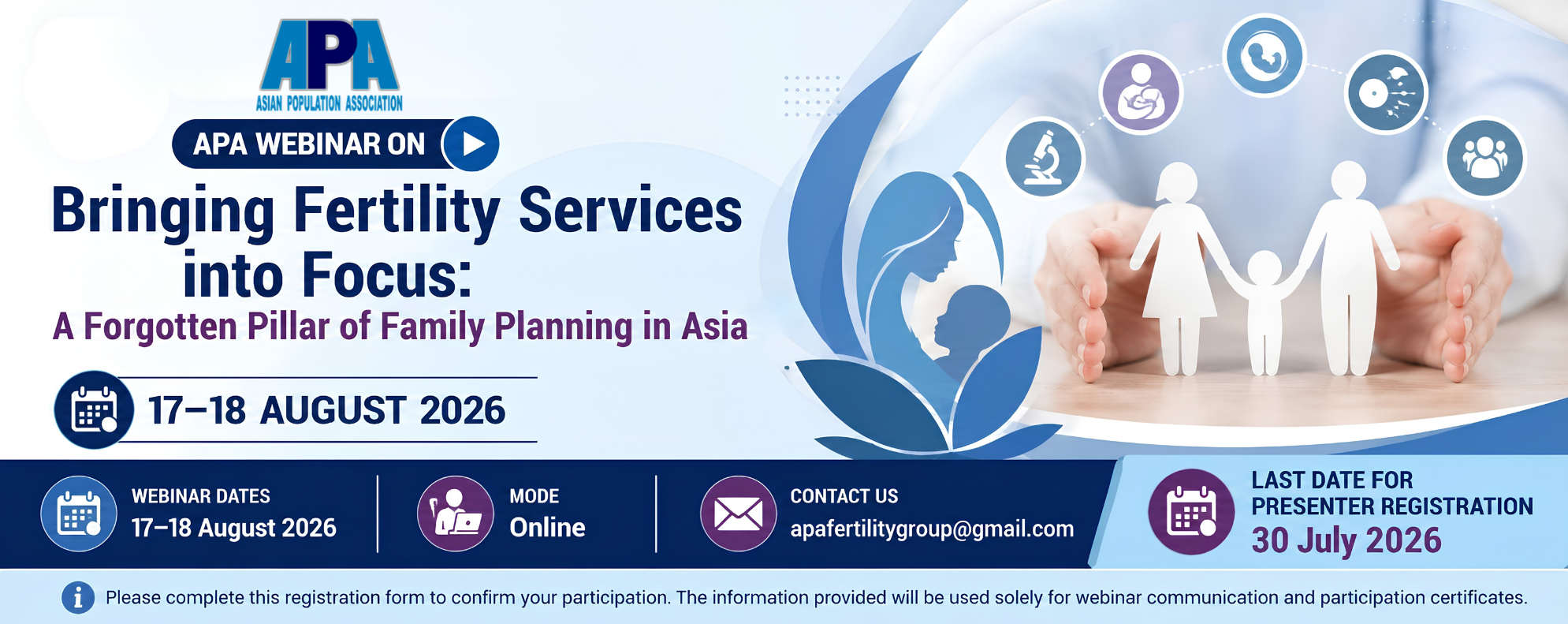 SG Webinar: Bringing Fertility Services into Focus: A Forgotten Pillar of Family Planning in Asia